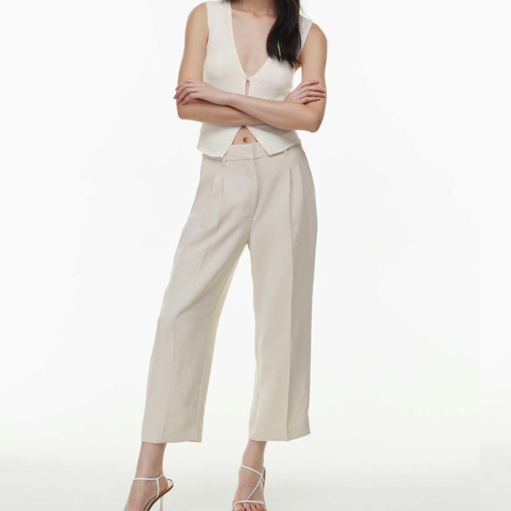 Aritzia Wilfred Effortless Pant Cropped